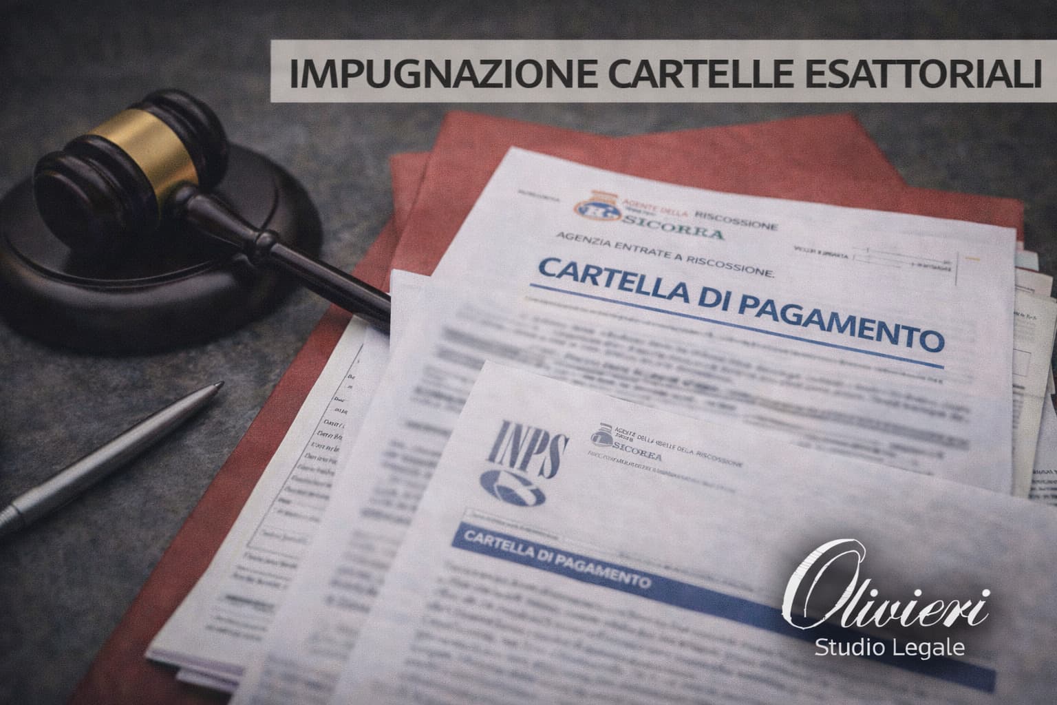 Cartella di pagamento e documenti per il contenzioso tributario