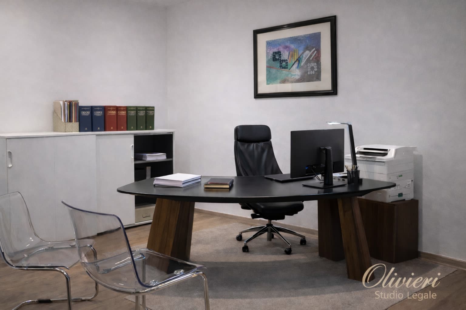 Ambienti della sede di Avezzano dello Studio Legale Olivieri