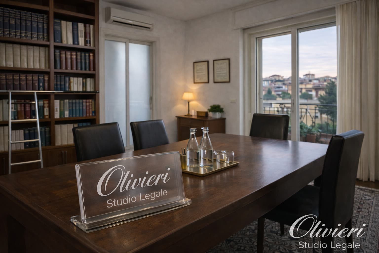 Ambienti della sede di Roma dello Studio Legale Olivieri